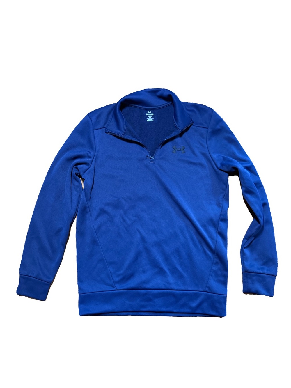Under Armour Men’s Blue Quarter-Zip Performance Athletic Sweater Men’s Small
